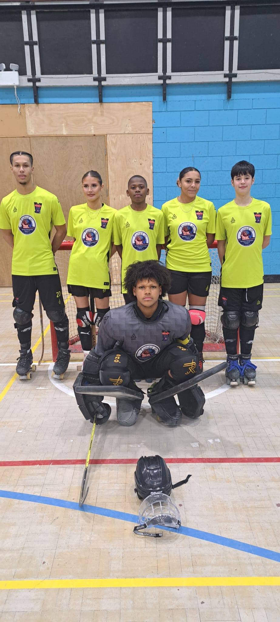 Roller Hockey Action